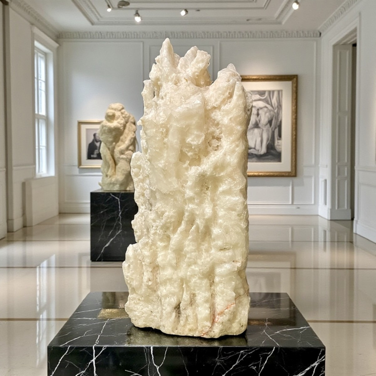 Stalagmite vieille de 7000 à 14000 ans