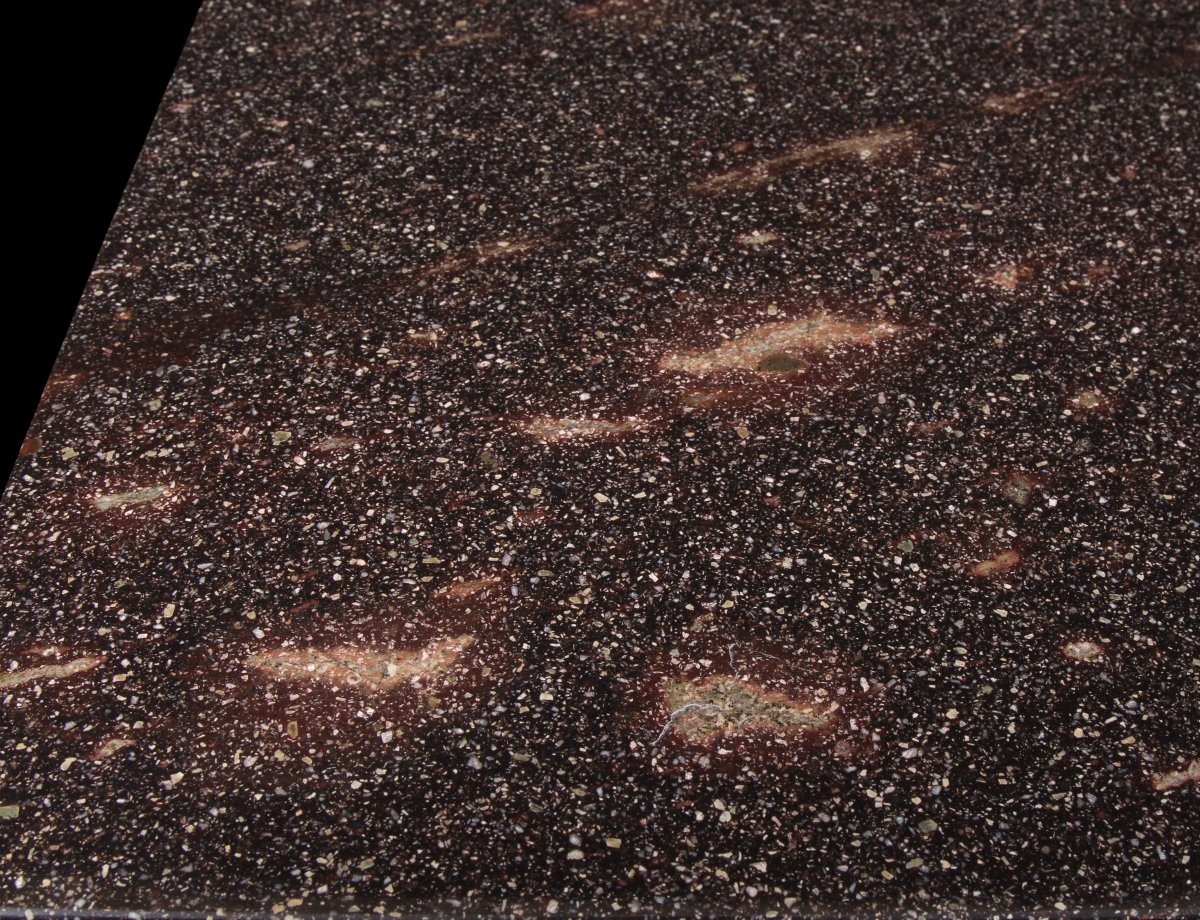 18th Century Swedish Blyberg Porphyry Centre Table Top-photo-2