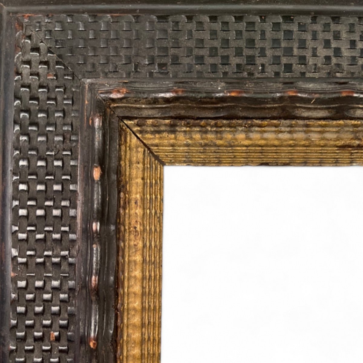 Large Italian Frame, End Of The 17th Century-photo-3