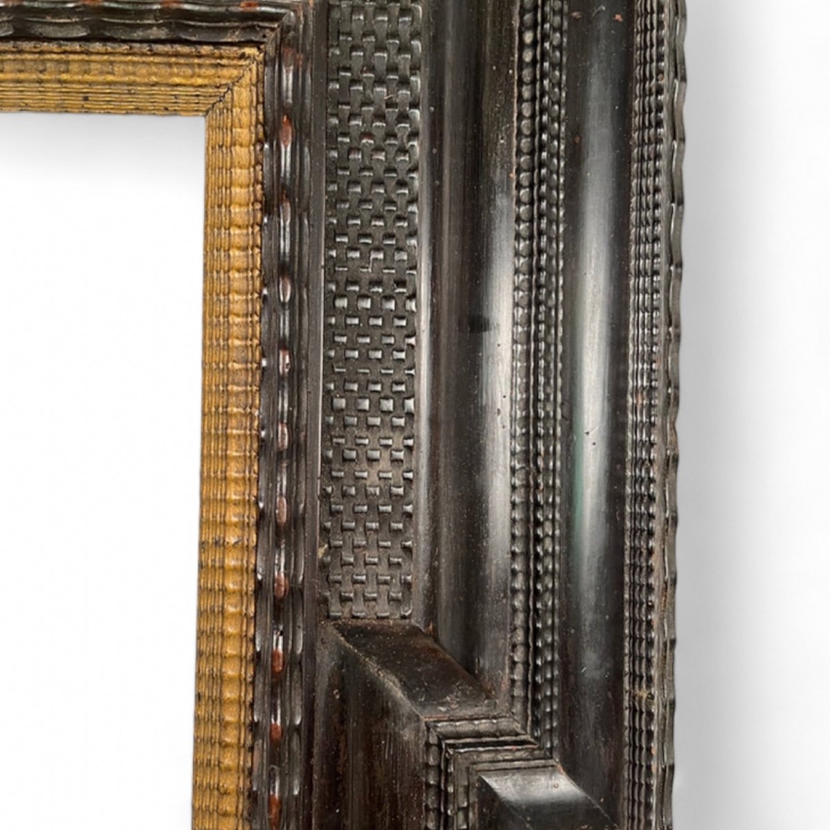 Large Italian Frame, End Of The 17th Century-photo-4