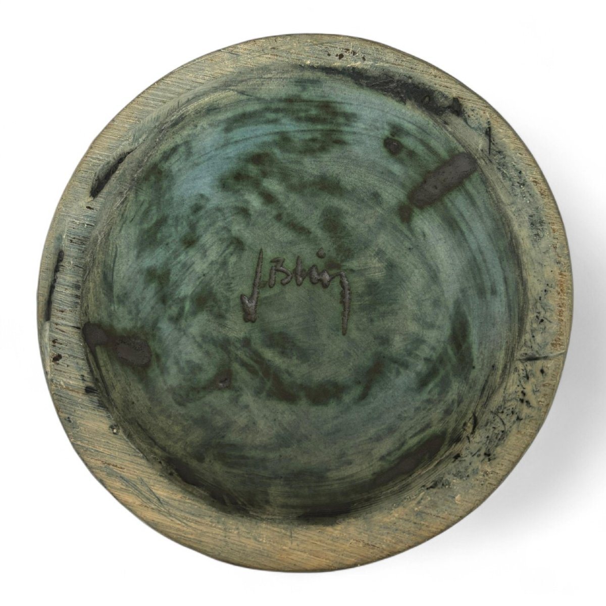 Jacques Blin, Pair Of Ceramic Lamps With Incised Parietal Decoration, Circa 1955-1960-photo-5