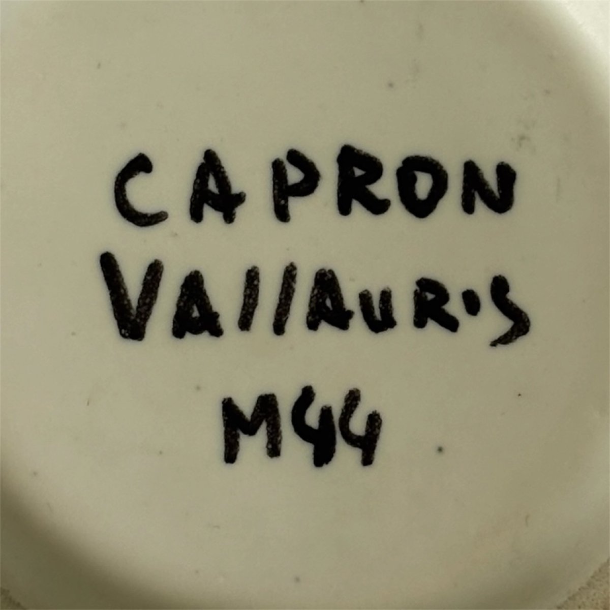 Roger Capron, M44 Diabolo Vase, “pajamas” Design-photo-3