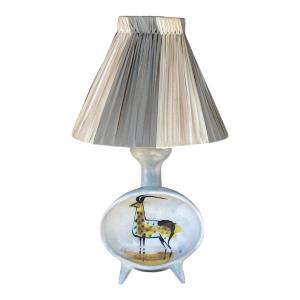 Roger CAPRON, Lampe de table zoomorphe