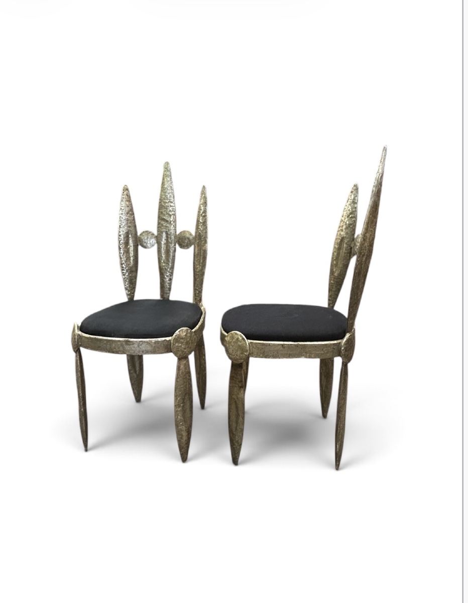 A Pair Of Barbarian Chairs -photo-3
