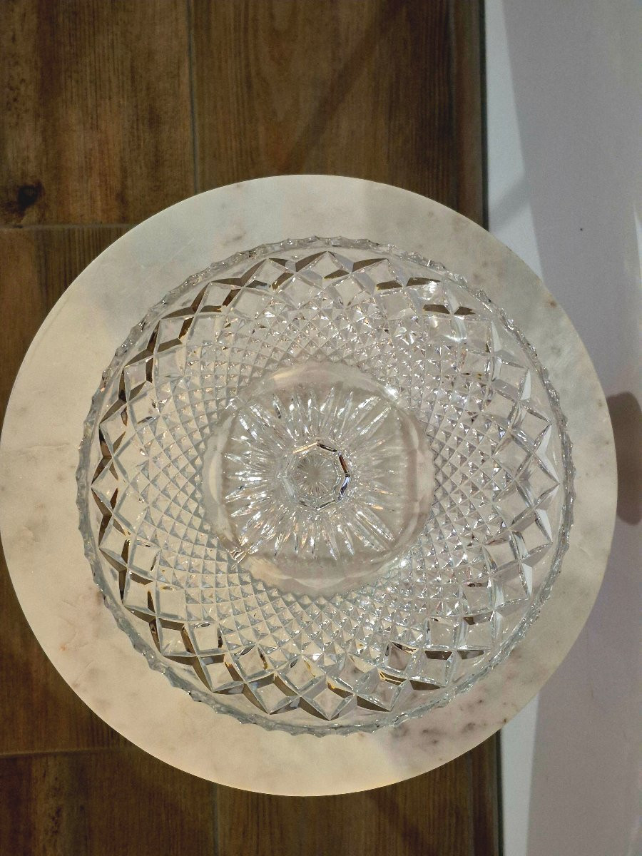 Compotier/Coupe - Cristallerie de table style Baccarat-photo-3