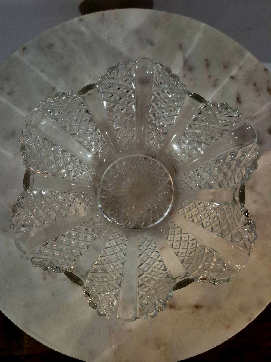 Bowl - Molded Glass Salad Bowl -photo-2