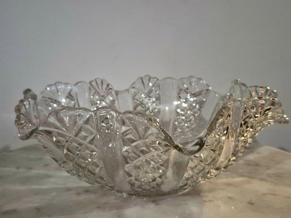 Bowl - Molded Glass Salad Bowl 
