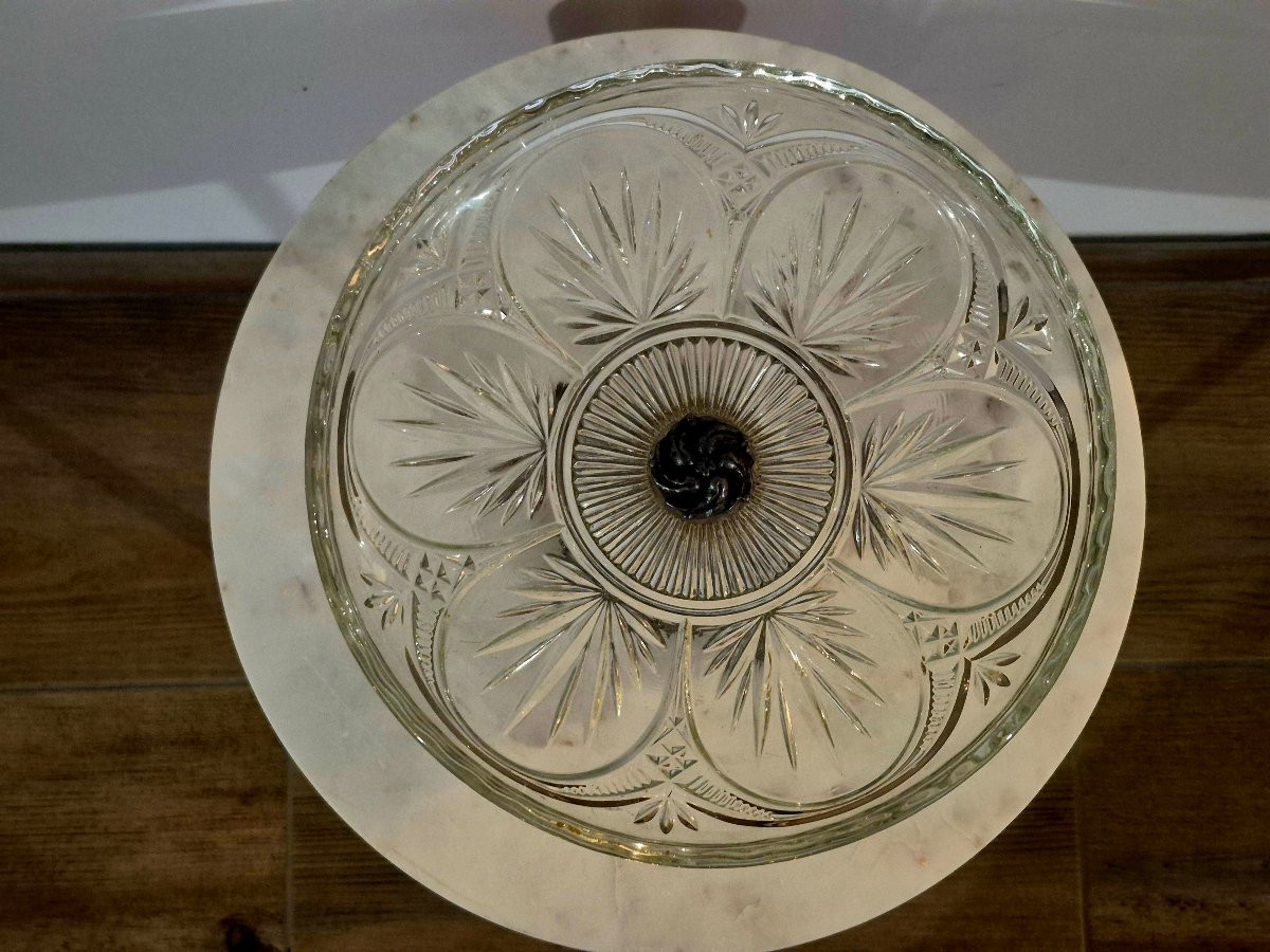 Compotier - Plat à gâteau sur piédouche ou coupe à fruits-photo-2