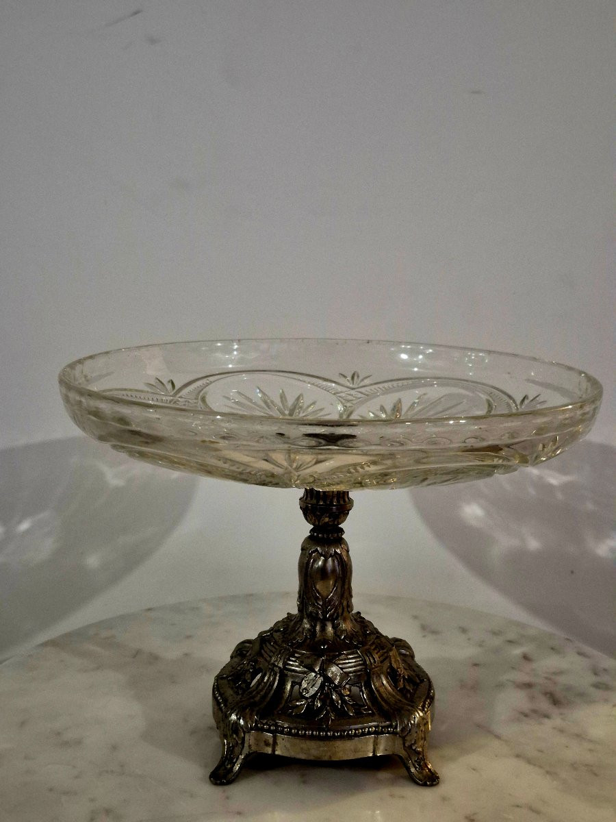 Compotier - Plat à gâteau sur piédouche ou coupe à fruits-photo-4