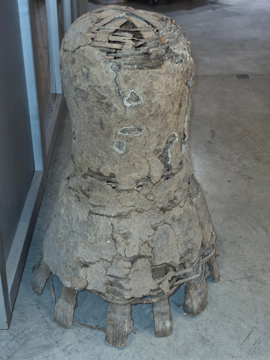 Ruche ancienne traditionnelle-photo-2