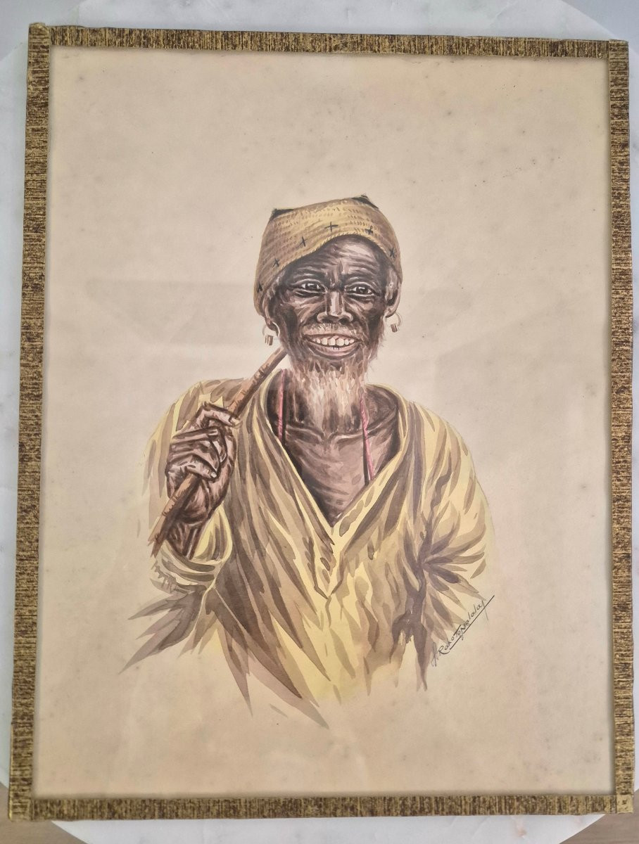 Aquarelle par H. Rakotomalala-photo-2