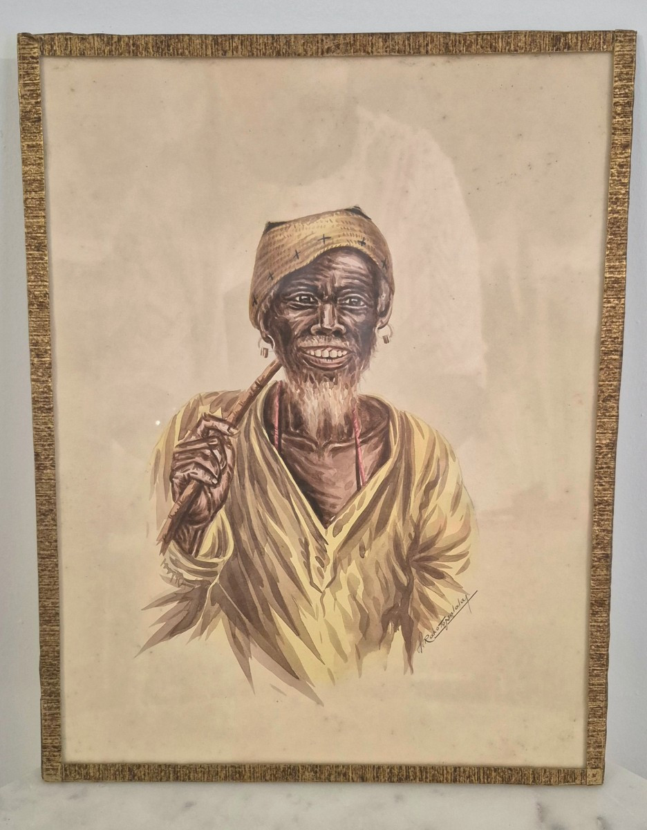 Aquarelle par H. Rakotomalala