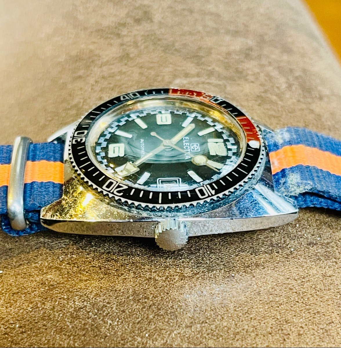 MONTRE MÉCANIQUE ELECTRA ne fonctionne pas avec dateur EUR 23,00 - FR