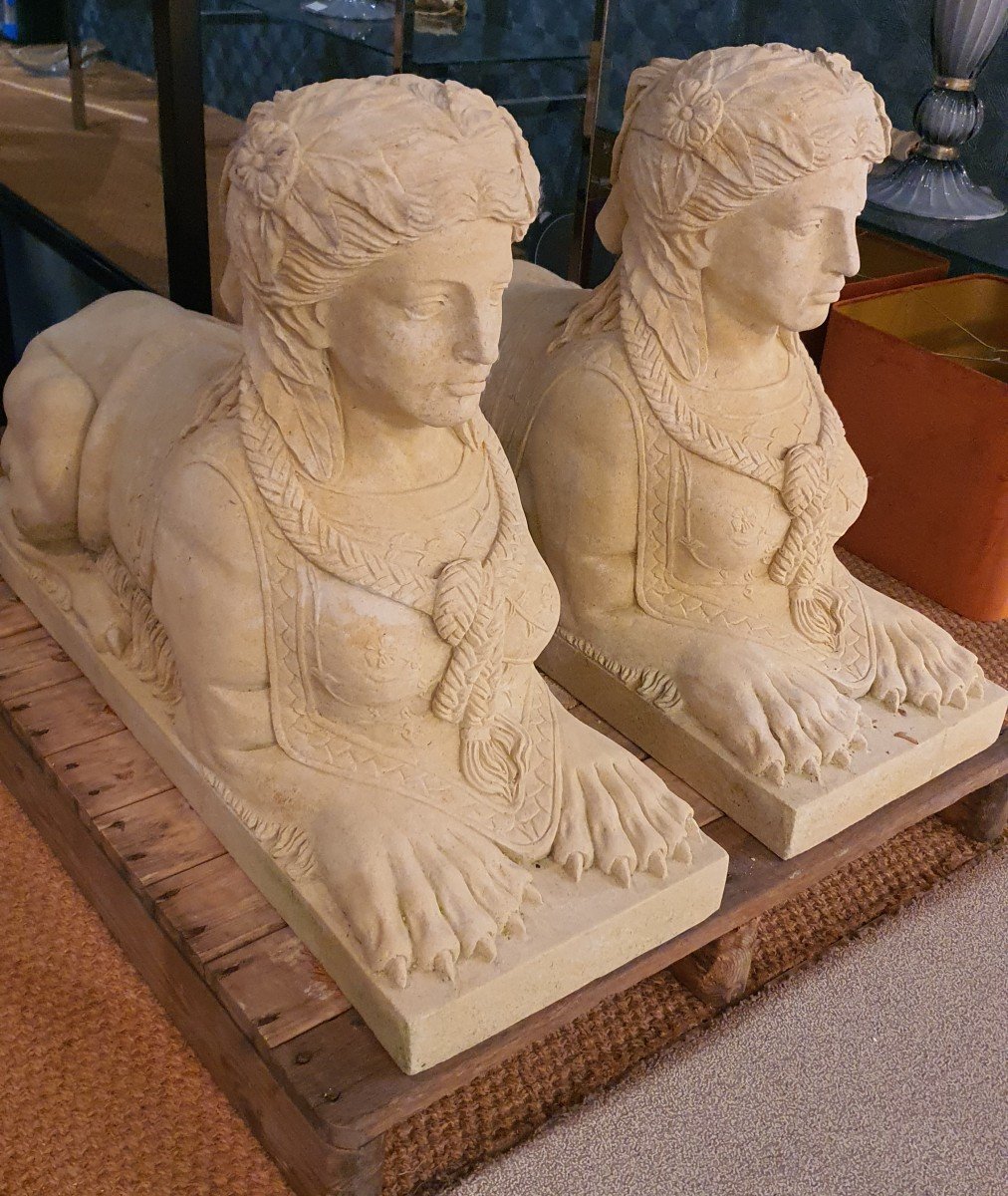 Pairs Of Sphinxes