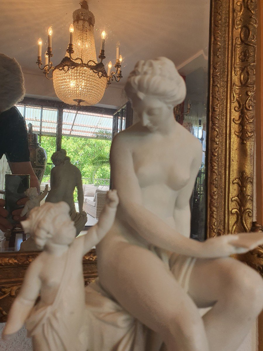 Biscuit "la Baigneuse" 19 Eme-photo-4