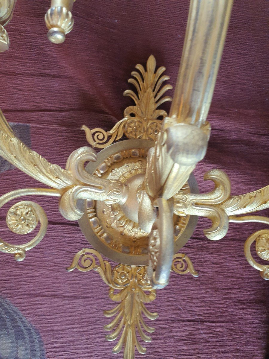 Paires Applique Murale Style Empire 19eme-photo-4
