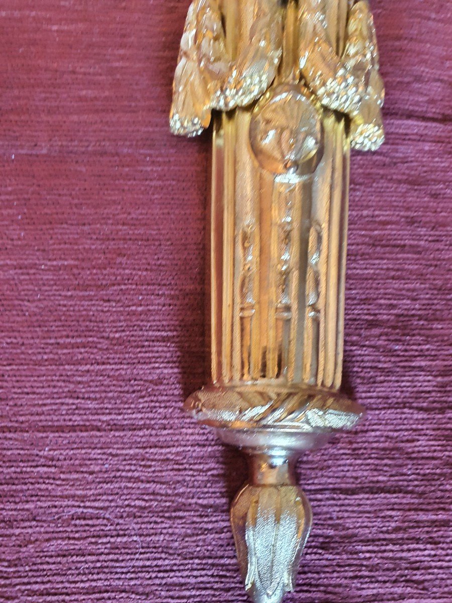 Paires Appliques d'époques Louis XV-photo-4