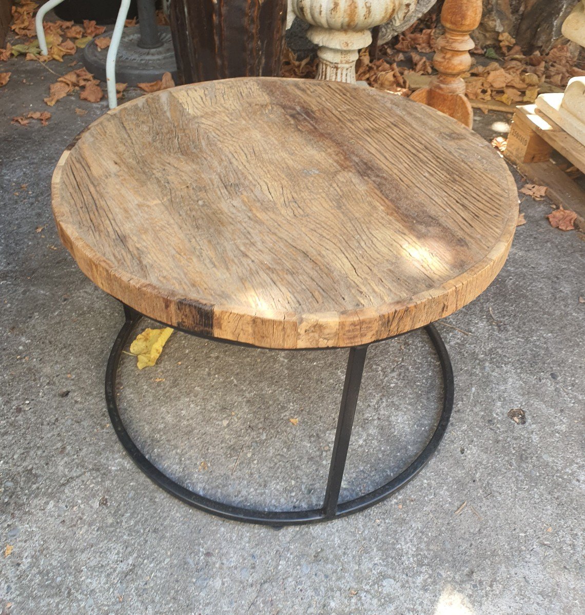 Table Basse Campagne Bois Naturelle