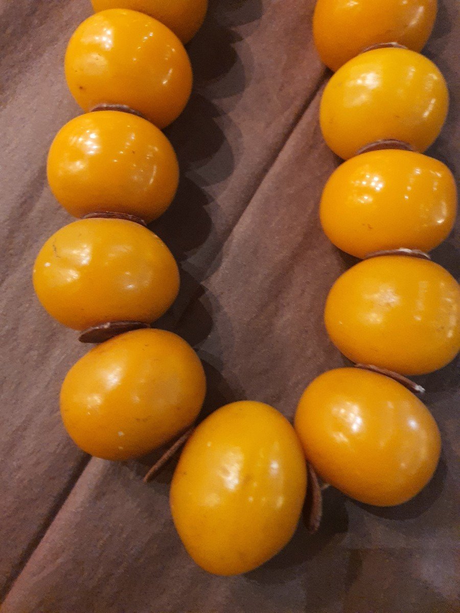 Collier Ambre Kopal  1-photo-2