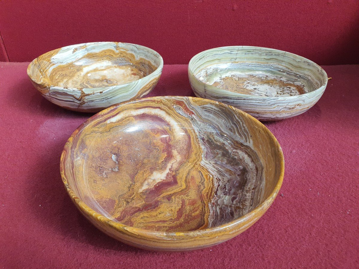 Coupe Plat Aragonite 20eme -photo-2
