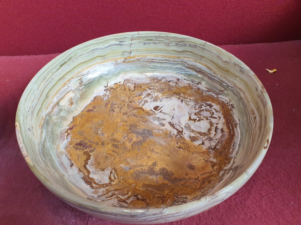 Coupe Plat Aragonite 20eme -photo-4