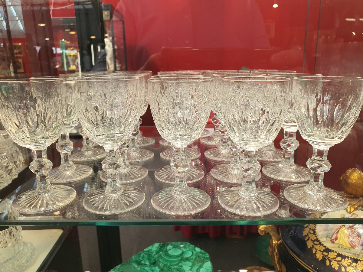 Service Verre Baccarat Signee 20 Pers -photo-2