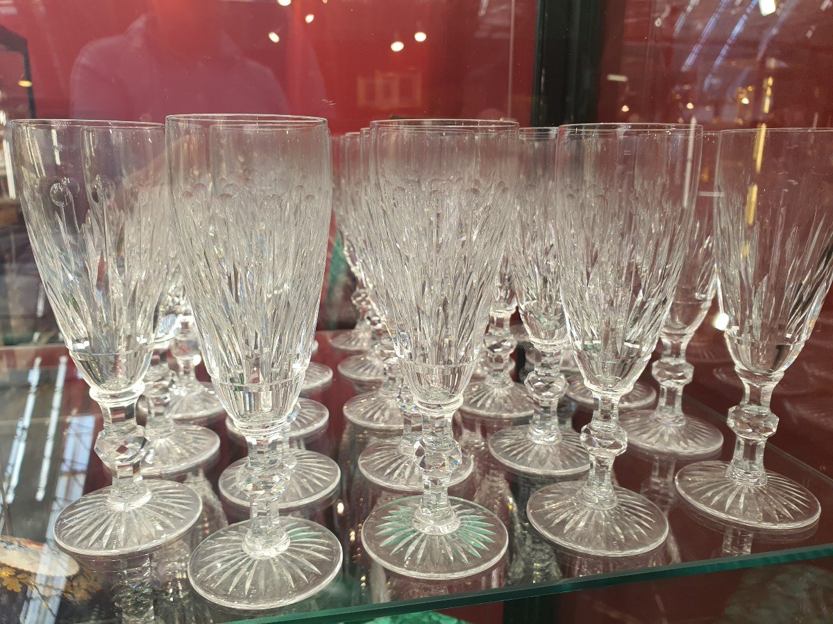 Service Verre Baccarat Signee 20 Pers -photo-5