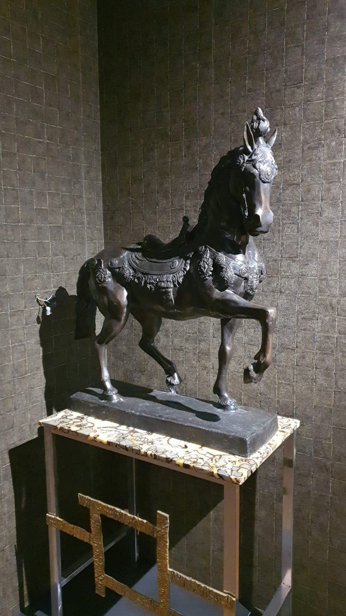 Paires De Cheval Rennaissance Italie 20 eme Florence-photo-2