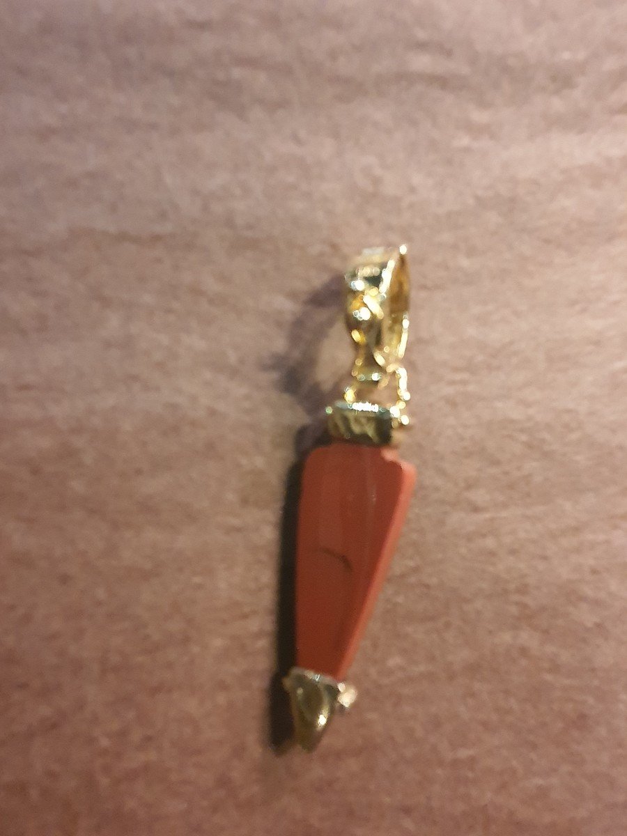 Pendentif Argent Amphore Italie-photo-4