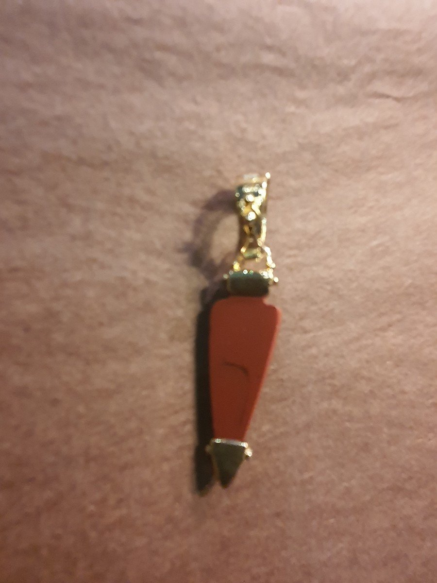 Pendentif Argent Amphore Italie-photo-6