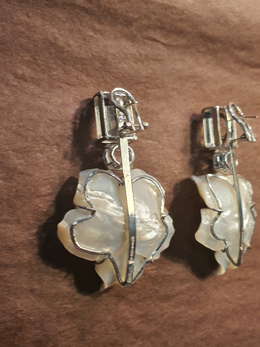 Pairs Of Sterling Silver Earrings/2-photo-3