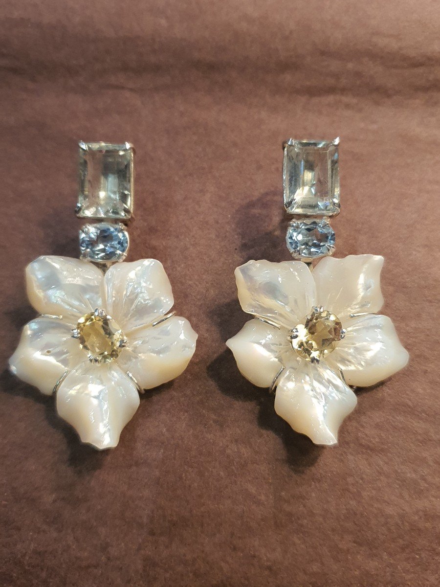 Pairs Of Sterling Silver Earrings/2