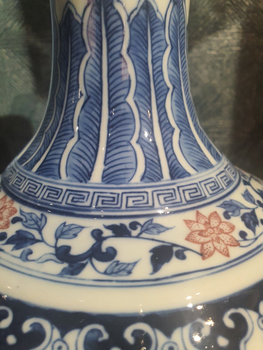 Chine Vase Rose  Famille-photo-1