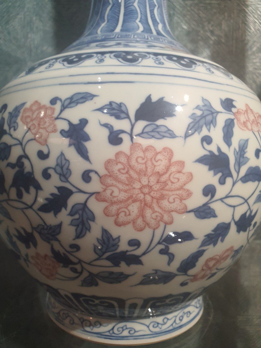 Chine Vase Rose  Famille-photo-4