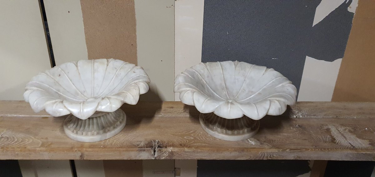 19th Century Marble Basin B-photo-3