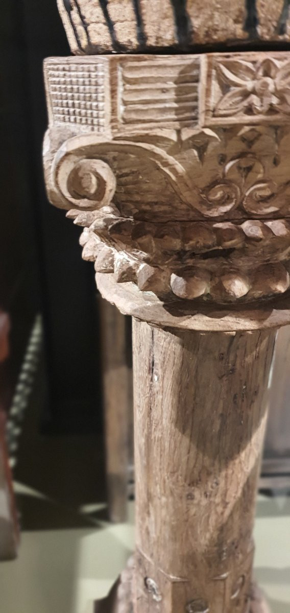 Paires de colonnes bois-photo-4