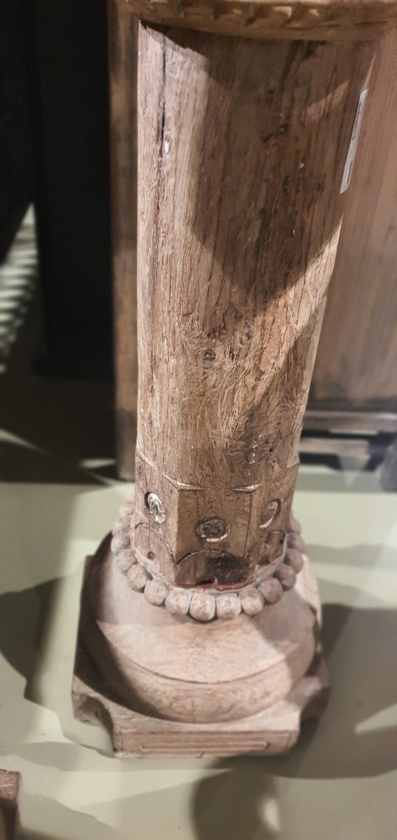 Paires de colonnes bois-photo-7