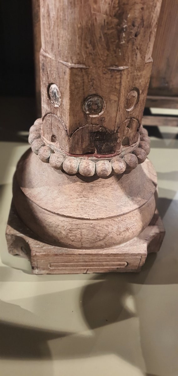 Paires de colonnes bois-photo-8