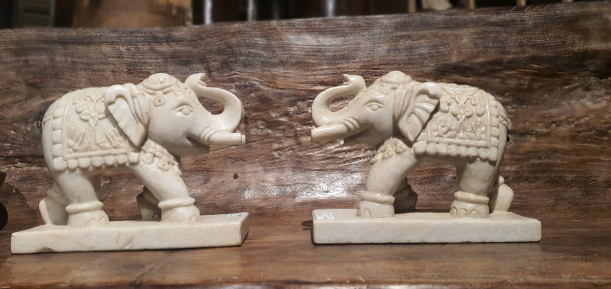 Elephant Marble Pairs 