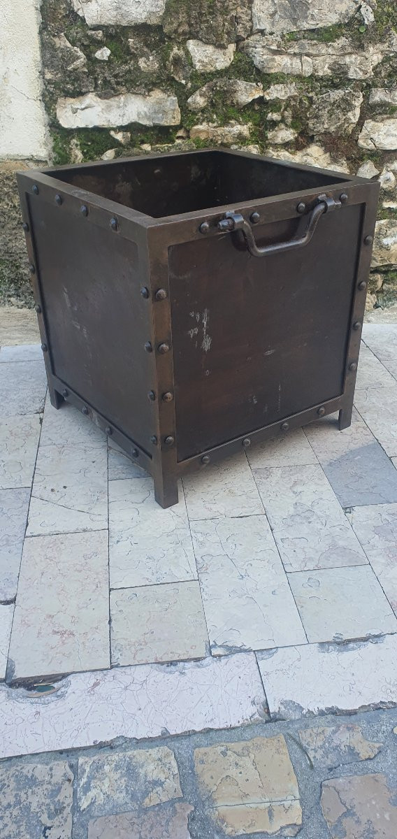 14 Jardinieres Dite "Hermes" en fonte -photo-2