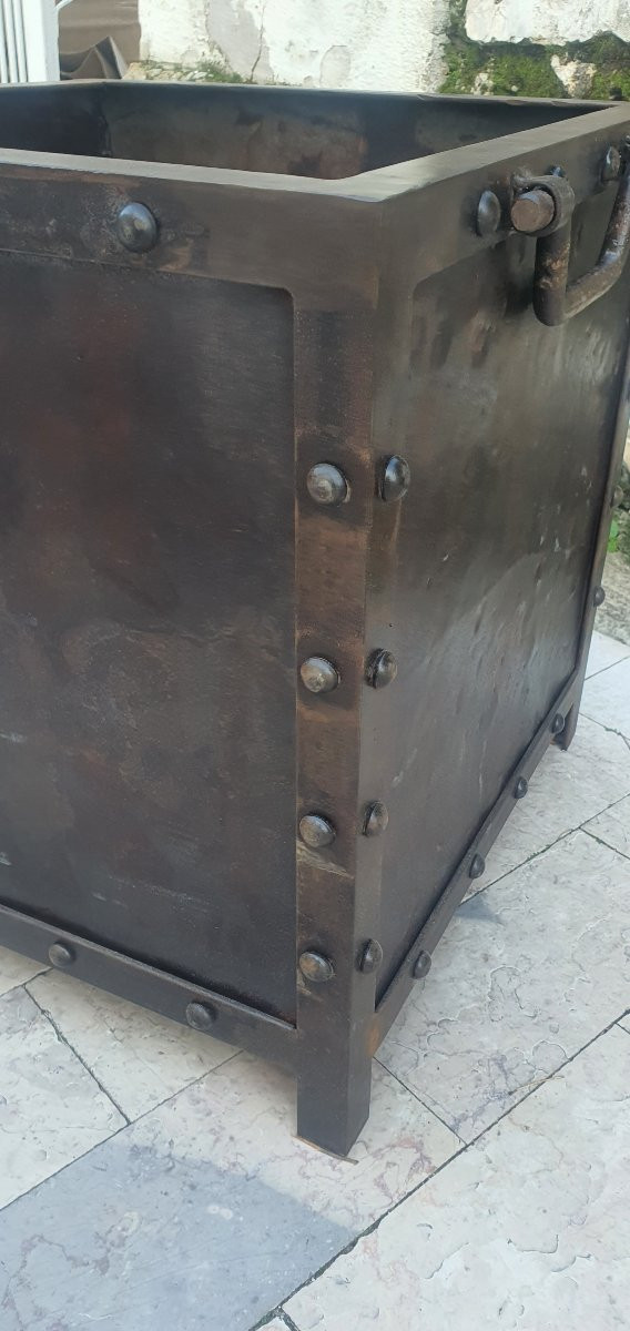 14 Jardinieres Dite "Hermes" en fonte -photo-3