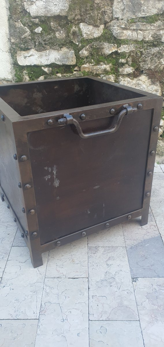 14 Jardinieres Dite "Hermes" en fonte -photo-2