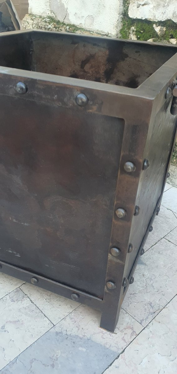 14 Jardinieres Dite "Hermes" en fonte -photo-3