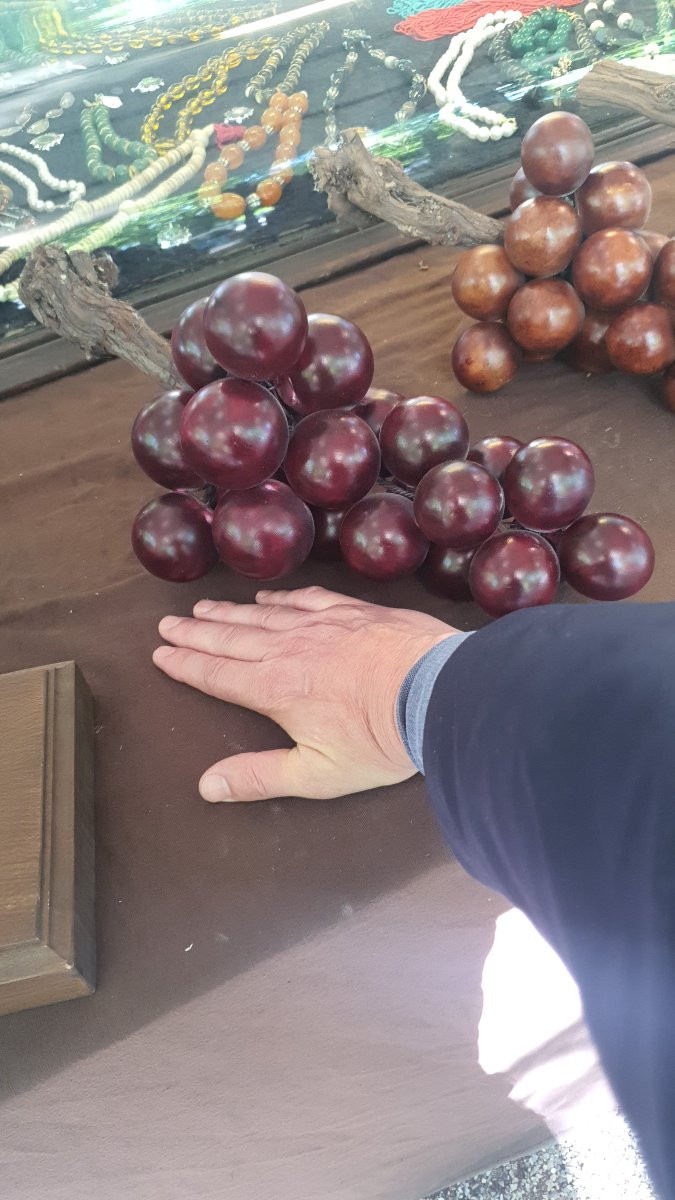 Grappes Raisins Marbre De Couleurs-photo-2