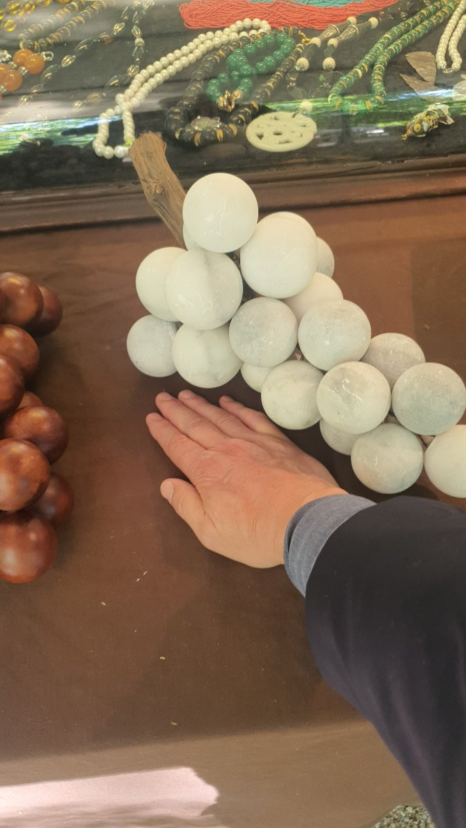 Grappes Raisins Marbre De Couleurs-photo-3