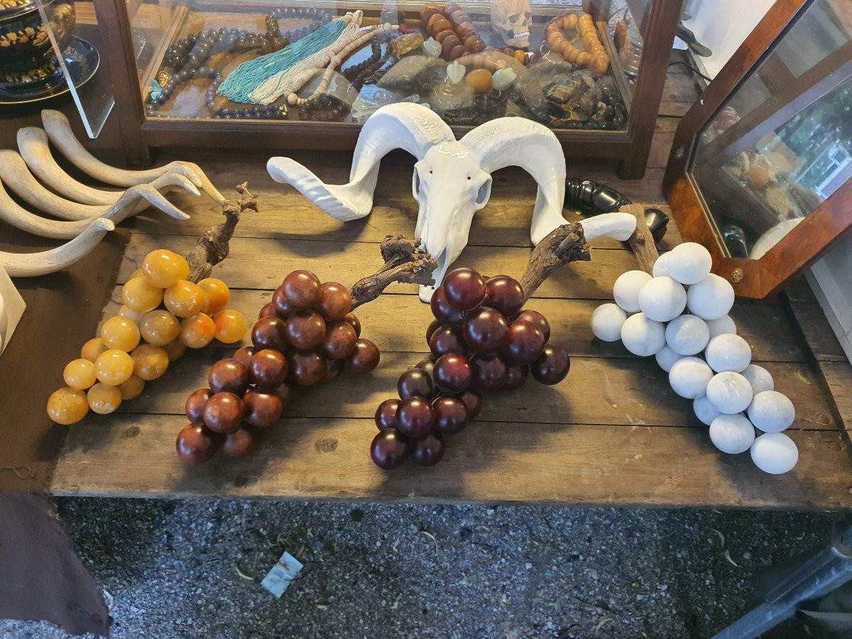 Grappes Raisins Marbre De Couleurs-photo-1