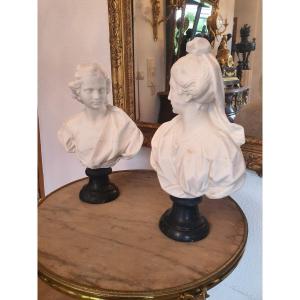 Pairs Of Busts 19th