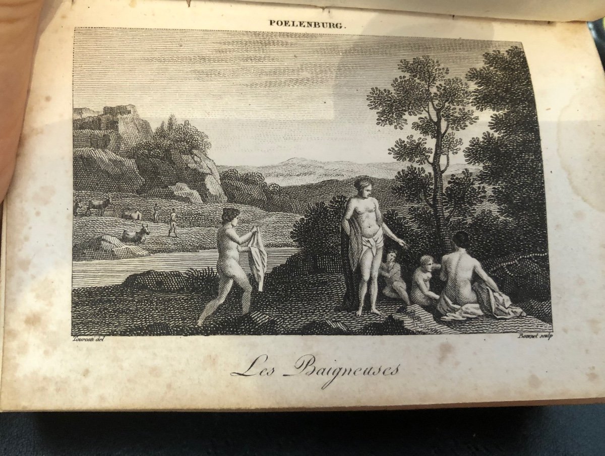 Book, "almanach Dedicated To Ladies" Early XIXth Century-photo-3