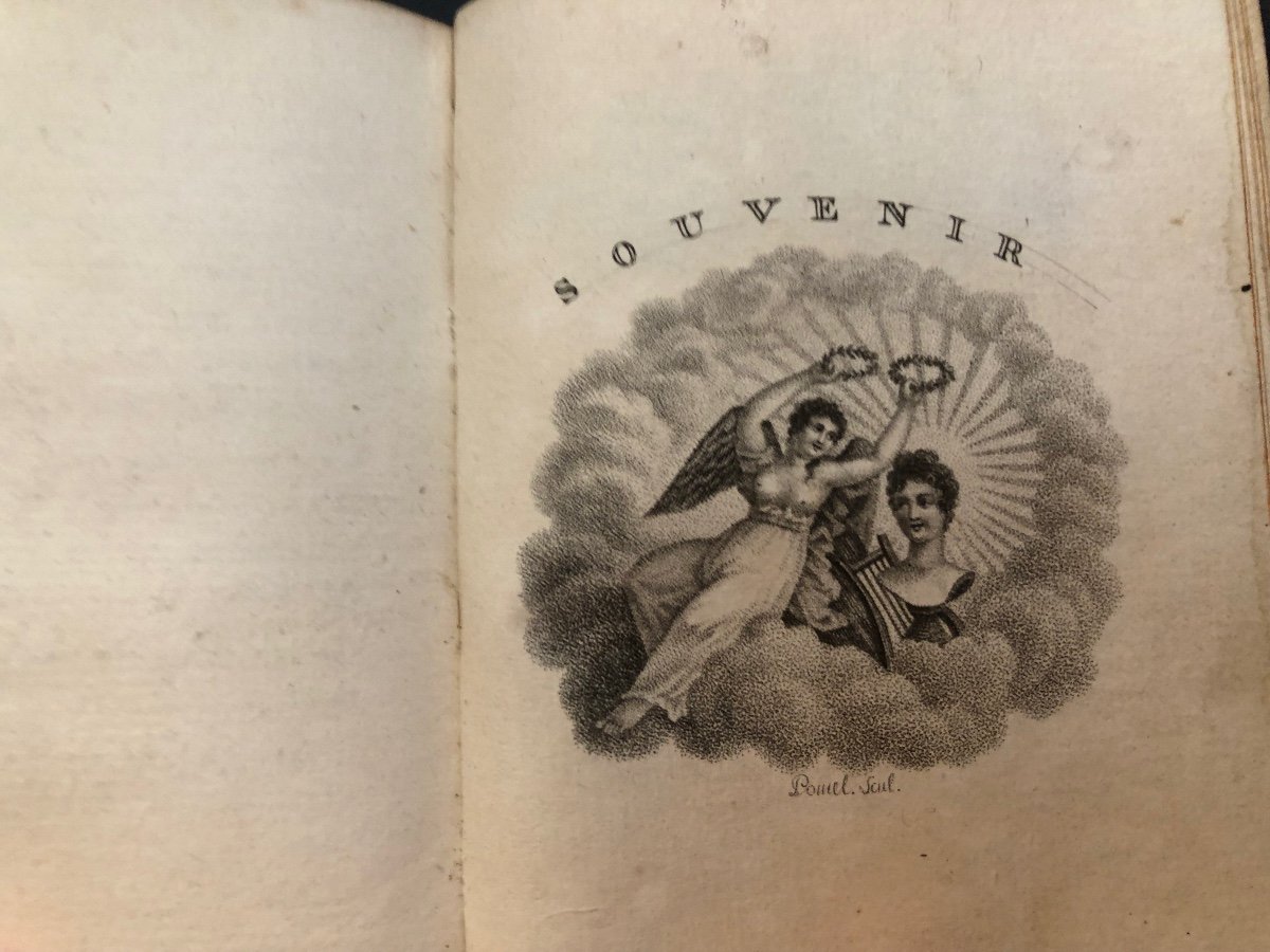 Book, "almanach Dedicated To Ladies" Early XIXth Century-photo-4