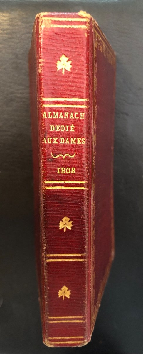 Book, "almanach Dedicated To Ladies" Early XIXth Century
